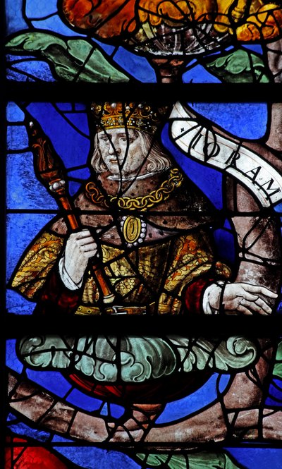 Window W10 Depicting King Joram on the Tree of Jesse by French School